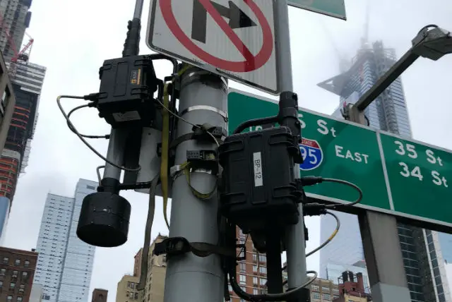 Port Authority cameras at 35th Street and Dyer Avenue